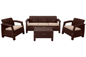 Комплект уличной мебели TWEET Terrace Set Max, венге