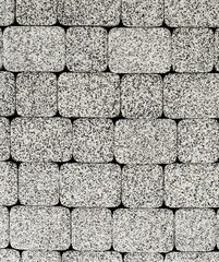 Тротуарная плитка Выбор  Классико, Стоунмикс, Бело-черный, 40 мм