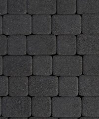 Тротуарная плитка Выбор Классико, Гранит, Черный, 40 мм