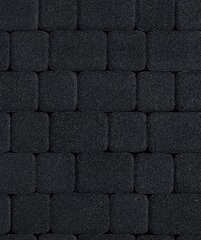 Тротуарная плитка Выбор Классико, Стоунмикс, Черный, 40 мм