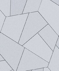 Тротуарная плитка Выбор Оригами, Стандарт, Серый, 80 мм