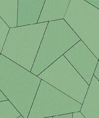 Тротуарная плитка Выбор Оригами, Гранит, Зеленый, 80 мм