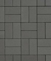 Тротуарная плитка Выбор Ла-Линия, Стандарт, Серый, 60 мм