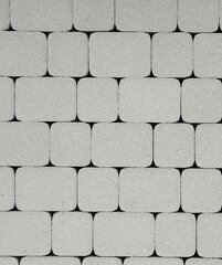 Тротуарная плитка Выбор Классико, Стоунмикс, Белый, 40 мм