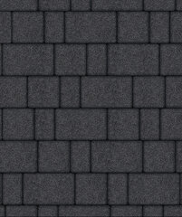 Тротуарная плитка Выбор Старый город, Стоунмикс, Черный, 60 мм