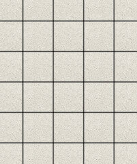 Тротуарная плитка Выбор Ла-Линия, Гранит, Белый, 40 мм