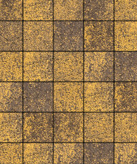 Тротуарная плитка Выбор Ла-Линия, Гранит Листопад, Янтарь, 40 мм