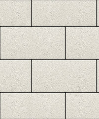 Тротуарная плитка Выбор Ла-Линия, Стандарт, Белый, 80 мм