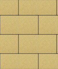 Тротуарная плитка Выбор Ла-Линия, Гранит, Желтый, 80 мм